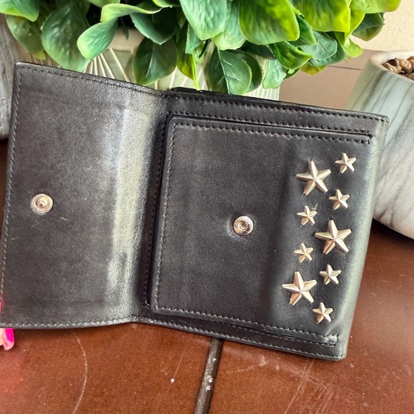Jimmy Choo black star- studded wallet - Picture 3 of 13